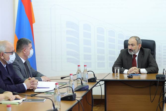 طريقنا هو زيادة الموارد البشرية والمالية-رئيس الوزراء الأرميني نيكول باشينيان بتقديمه وزير الإدارة 
الإقليمية-