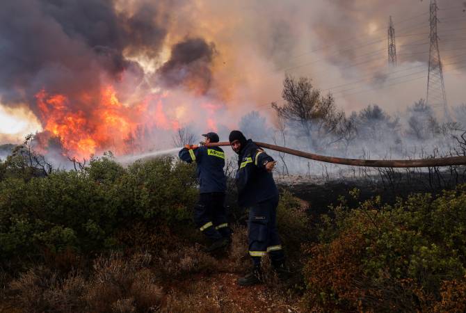 Армения выражает сочувствие Греции, пострадавшей от лесных пожаров

