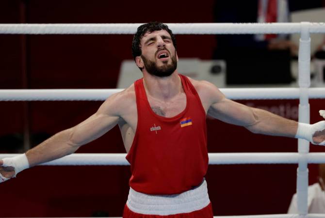 عضو منتخب أرمينيا للملاكمة هوفهانيس باتشكوف يحصد الميدالية الرابعة لأرمينيا في أولمبياد طوكيو