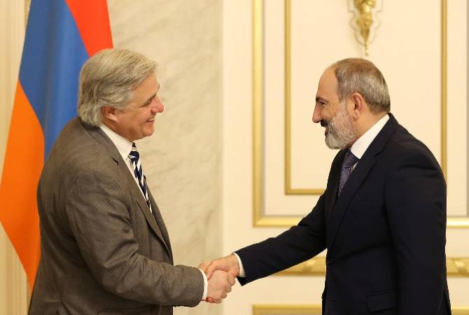Armenia praises Uruguay's decision to open an embassy in Yerevan – PM Pashinyan receives 
Minister of Foreign Affairs of 