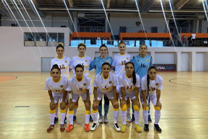 Сборная  Армении  обыграла  команду  Боснии  и  Герцеговины:  футзал  среди женщин