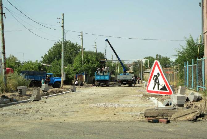 До конца года в Гюмри будут отремонтированы более 30 улиц
