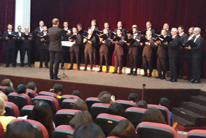 Թյուրինգիայի արական երգչախմբի համերգը Գավառ քաղաքում