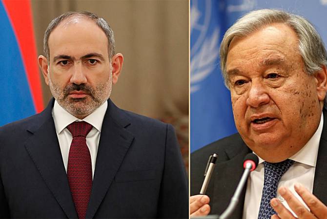 Antonio Guterres Paşinyan’ı tebrik etti: BM, Ermenistan Hükümeti ve halkıyla işbirliğini 
sürdürmekten memnuniyet duyuyor