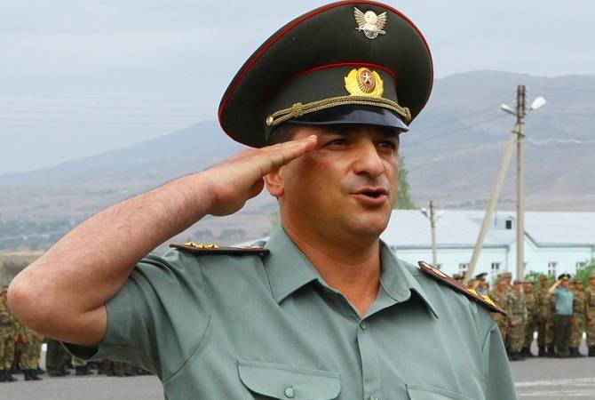 Артак Будагян освобожден от должности командира 4-го армейского корпуса и назначен 
на новую должность
