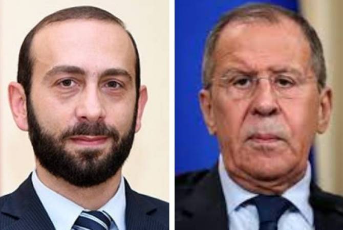 Ararat Mirzoyan invite Sergueï Lavrov en Arménie