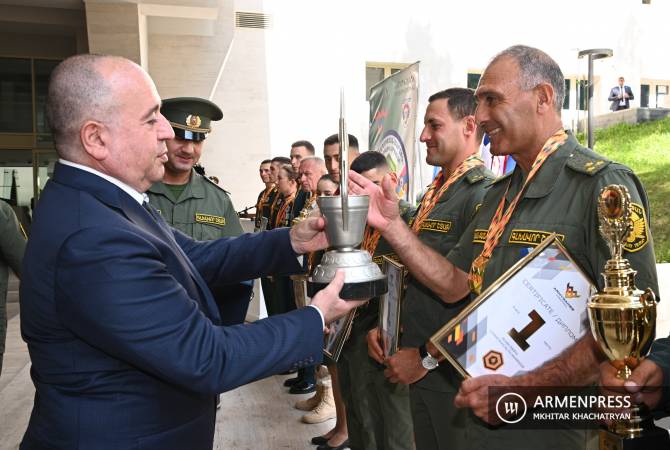 أرمينيا تفوز بمسابقة «محارب السلام» لدورة الألعاب العسكرية الدولية 2021 