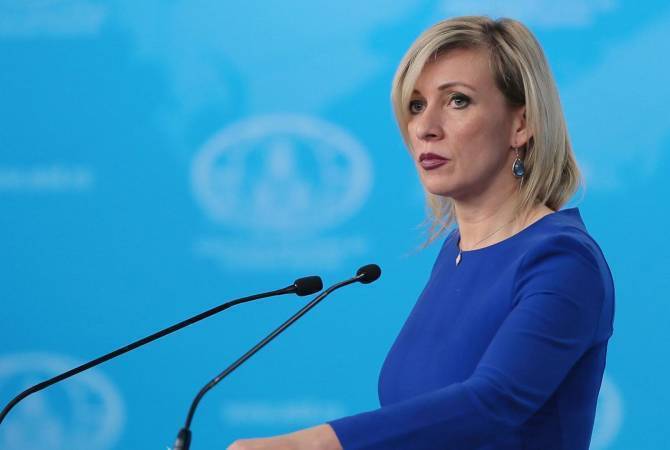 موسكو تدعم تكثيف جهود مجموعة مينسك التابعة لمنظمة الأمن والتعاون بأوروبا لحل نزاع آرتساخ-
زاخاروفا-