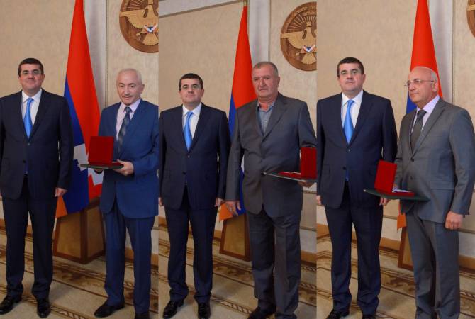 Les 3 nouveaux « Héros de l’Artsakh » : Vardan Avetisyan, Artur Aleksanyan et Samvel 
Gevorgyan