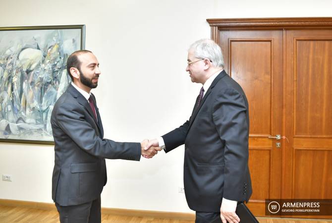 Ararat Mirzoyan ve İgor Kovayev Dağlık Karabağ ihtilafının çözümüne dair çeşitli konular ele 
aldılar
