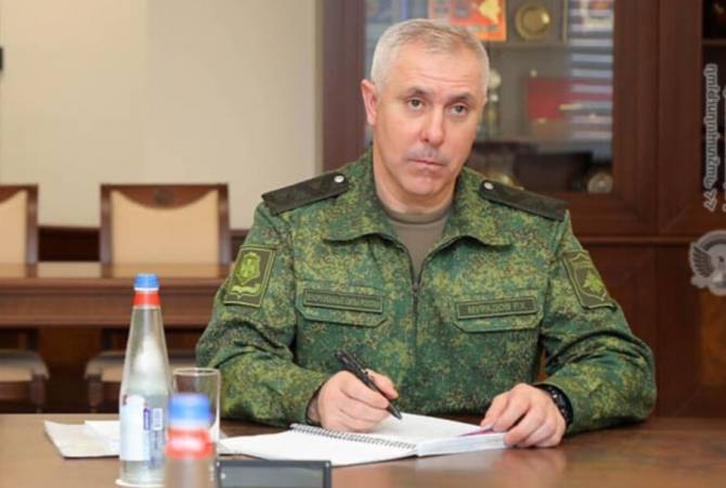 Rustam Muradov, Karabağ'da konuşlu Rus barış gücü askerlerinin çalışmalarını övdü 