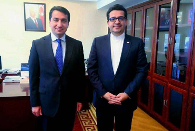 Հանդիպել են Ադրբեջանի նախագահի օգնականն ու Ադրբեջանում Իրանի դեսպանը

