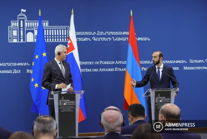 Армения и Словакия реализуют совместные программы в сфере энергетики и 
информационных технологий

