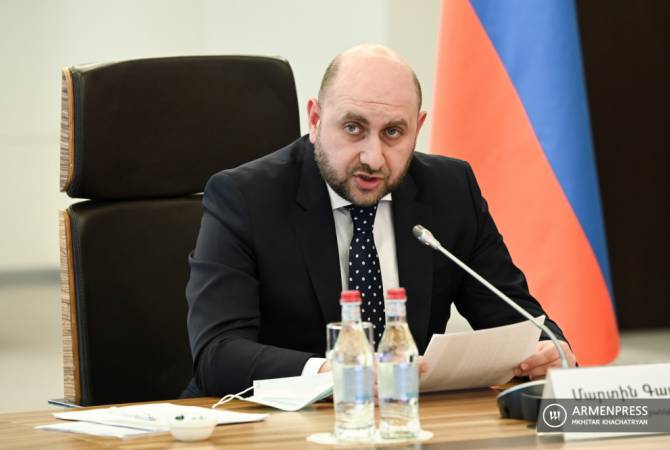 L'évolution de la croissance économique de l'Arménie en 2021 est plus positive que 
prévu:Président de la Banque centrale