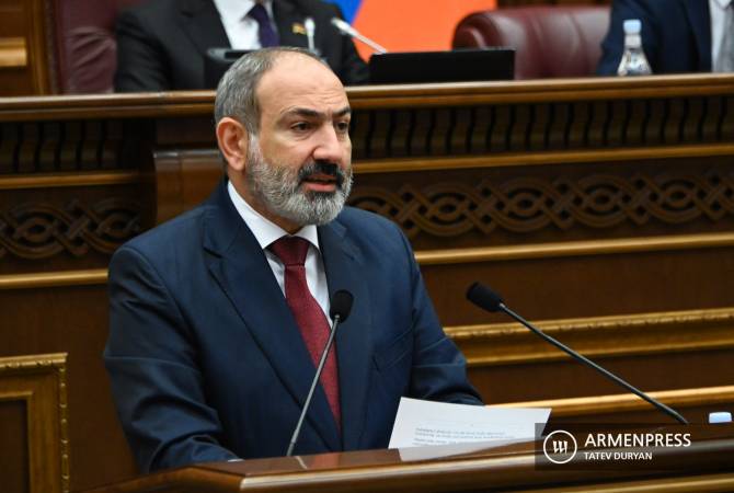 رئيس الوزراء نيكول باشينيان يقول أن التصرفات الأذرية على طريق كوريس-كابان رد على موقف أرمينيا 
الصريح من عدم وجود ممر 