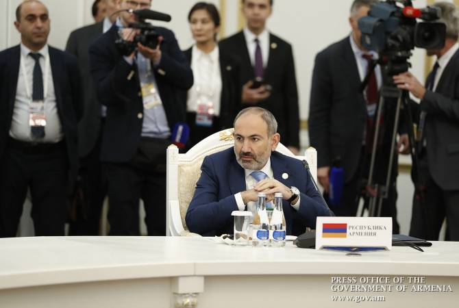 انطلاق الاجتماع الموسع لمجلس الأمن لمنظمة معاهدة الأمن الجماعي في دوشانبي بمشاركة رئيس 
وزراء أرمينيا نيكول باشينيان