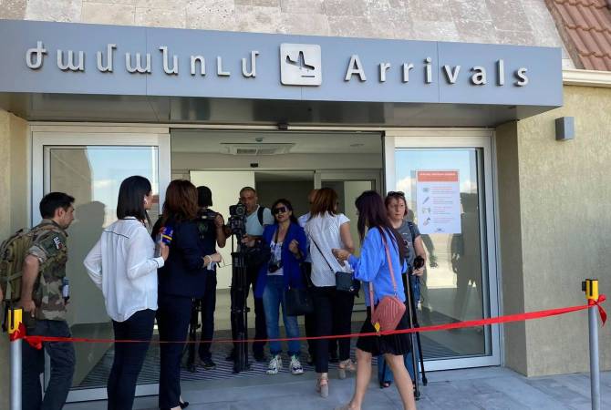 Following planned renovation, Shirak airport again operates