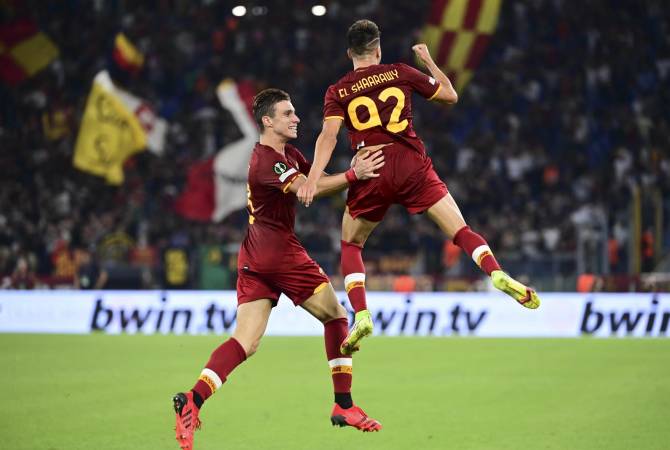 «Рома» в Лиге конференций стартовала с победы: Генрих Мхитарян в игре не участвовал