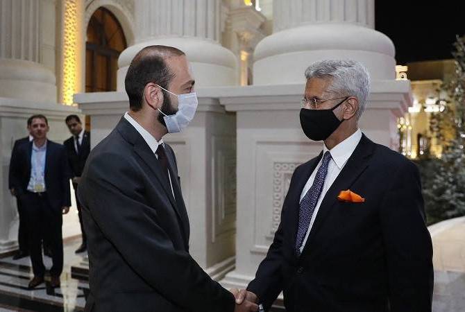 Armenian, Indian Foreign Ministers discuss regional and international security