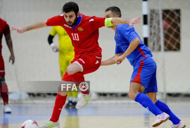 Հայաստանի ֆուտզալի ազգային հավաքականը 2 հանդիպում կանցկացնի 
Մոլդովայի 
հետ