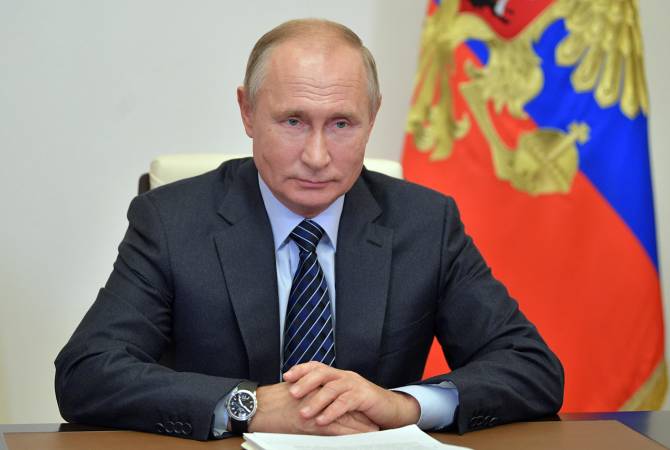 President of Russia Vladimir Putin congratulates Armenian leadership on Independence Day 