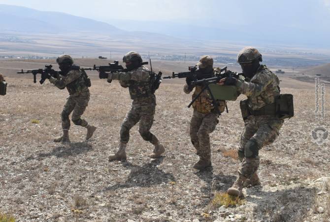 Armenian military’s Special Forces conduct direct action drills 