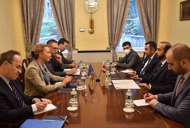 Armenian FM highlights entry opportunity of intl. organizations to Artsakh in a meeting with CoE 
Secretary-General 