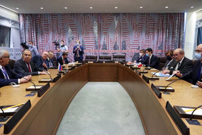 Франция и РФ выразили готовность продолжать работу по стабилизации ситуации в 
Нагорном Карабахе

