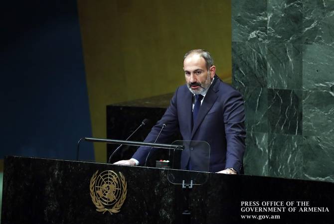 PM Pashinyan to address United Nations General Assembly 