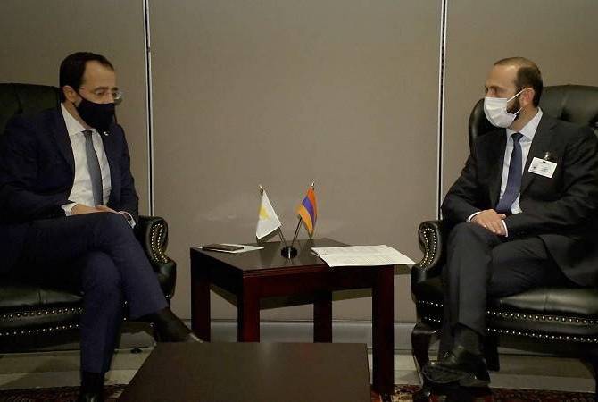 Armenian, Cypriot foreign ministers express readiness to enhance cooperation 