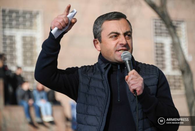 Opposition Hayastan bloc announces renewed “street struggle” 