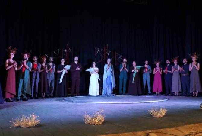 В Алаверди состоялось торжественное открытие  XXIX Международного фестиваля 
«Театральный Лори»