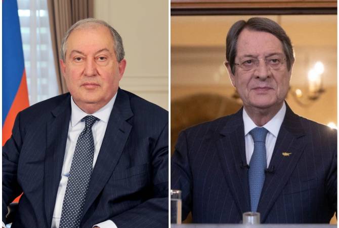 Armenian President congratulates Cypriot counterpart on 75th birthday, hopes bilateral 
partnership will further deepen