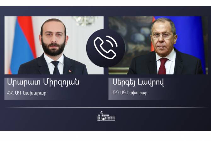 Состоялся телефонный разговор глав МИД Армении и РФ