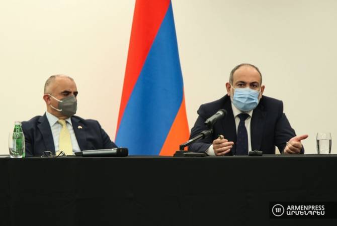 “I am ready to take with me all mine field maps and I call on Aliyev to bring all captives” - 
Pashinyan 