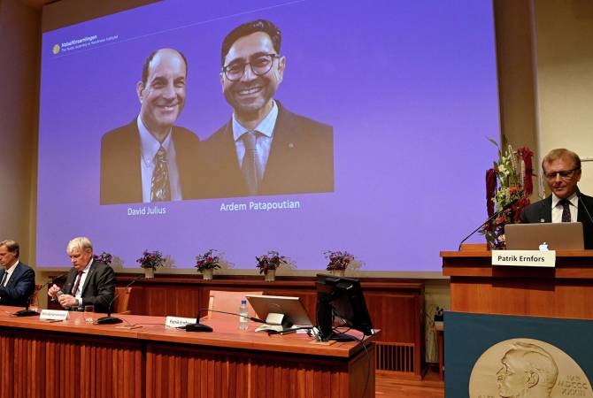 Armenian doctor awarded 2021 Nobel Prize in physiology and medicine 