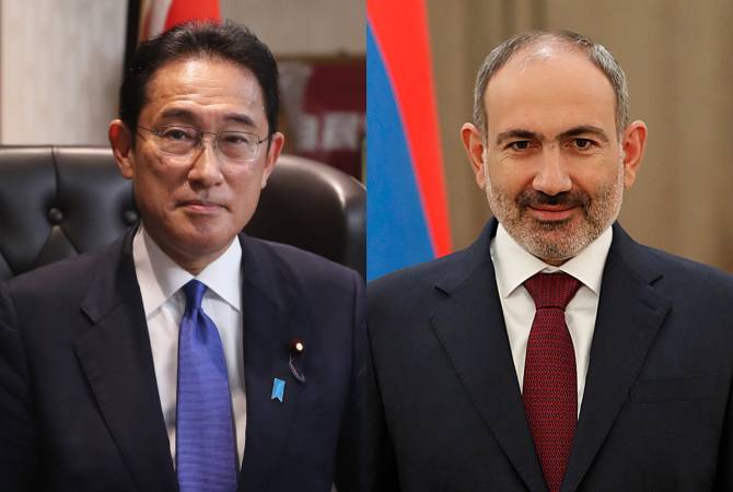 رئيس الوزراء الأرميني نيكول باشينيان يبعث برسالة تهنئة إلى فوميو كيشيدا بمناسبة انتخابه رئيساً لوزراء 
اليابان