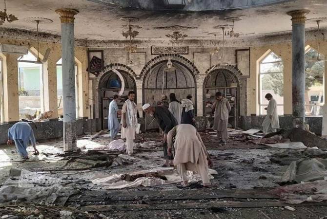 Afganistan'da Şii camisine bombalı saldırı: En az 50 ölü
