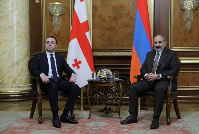 Le Premier ministre géorgien juge positif sa rencontre avec son homologue arménien Nikol 
Pashinyan