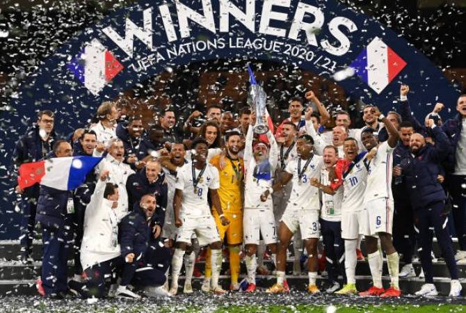 Ֆրանսիայի հավաքականը նվաճեց Ազգերի լիգայի գավաթը

