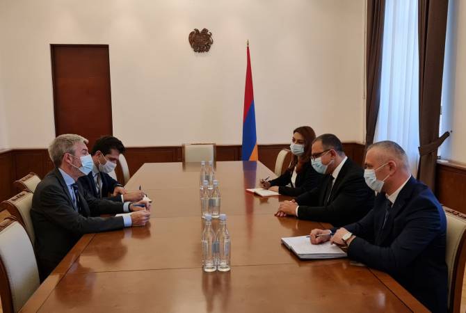 Armenian Finance Minister, Swedish Ambassador discuss issues of mutual economic interest
