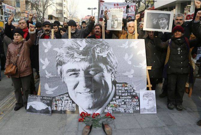 Türkiye İçişleri Bakanlığı Hrant Dink'in ailesine 1 milyon liralık tazminat ödeyecek 