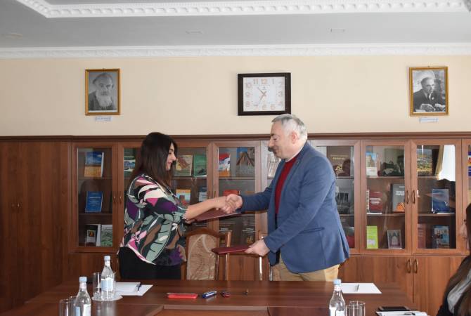 Бюраканская обсерватория и Научный центр Арцаха подписали Меморандум о 
сотрудничестве

