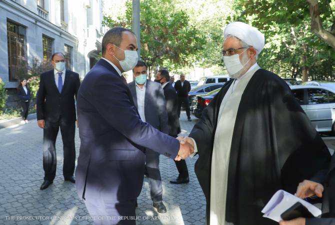 The visit of Prosecutor General of the Islamic Republic of Iran to Armenia kicks off