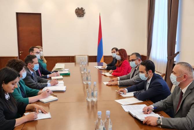 Տիգրան Խաչատրյանը գերմանացի գործընկերներին է ներկայացրել ՀՀ կառավարության 
հնգամյա ծրագիրը

