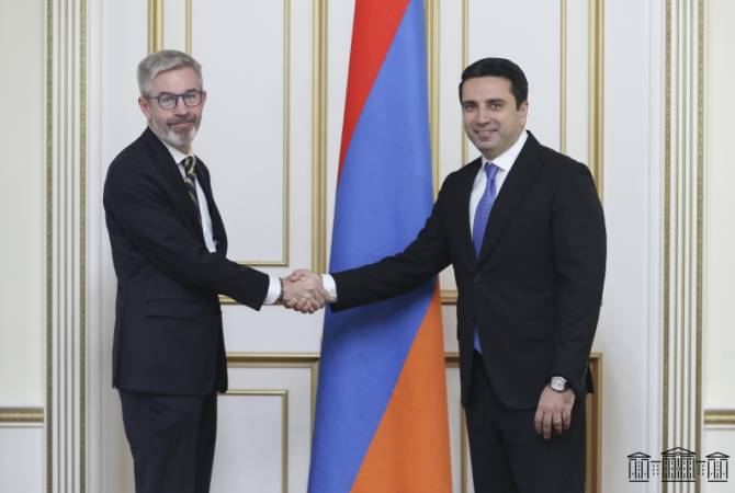 Председатель НС Армении принял посла Швеции

