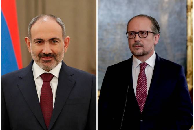 Ermenistan Başbakanı yeni atanan Avusturya Şansölyesini tebrik etti