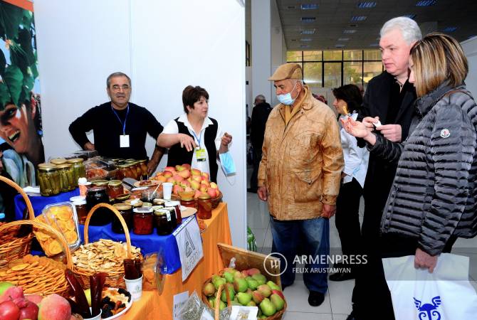 Напитки, продукты питания, оборудование: в Ереване открылась выставка «ArmProd EXPO 
2021»

