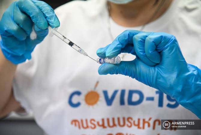 COVID-19: 588,385 vaccinations carried out in Armenia so far
