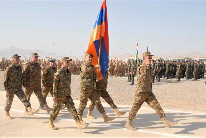 Ermenistan Silahlı Kuvvetleri askerleri KGAÖ tatbikatlarına katılıyor

